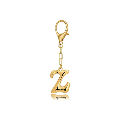 Letter Initial Bag Charm