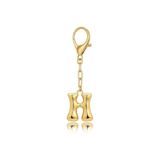 Letter Initial Bag Charm