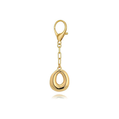 Letter Initial Bag Charm