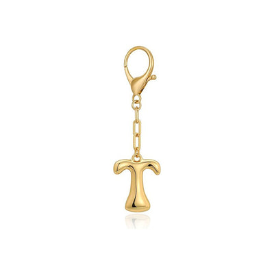 Letter Initial Bag Charm