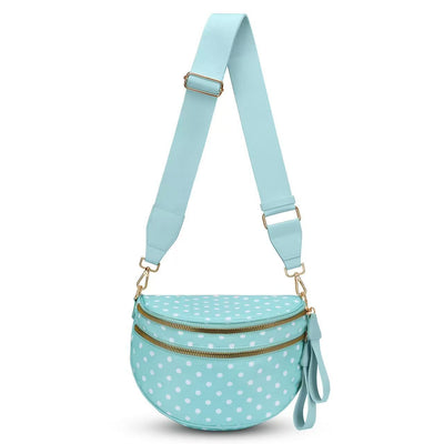 Ice blue dots