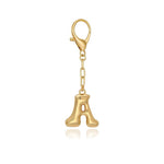 Letter Initial Bag Charm