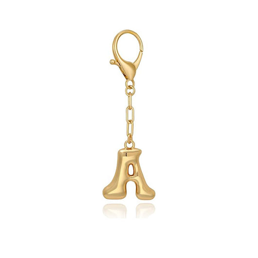 Letter Initial Bag Charm