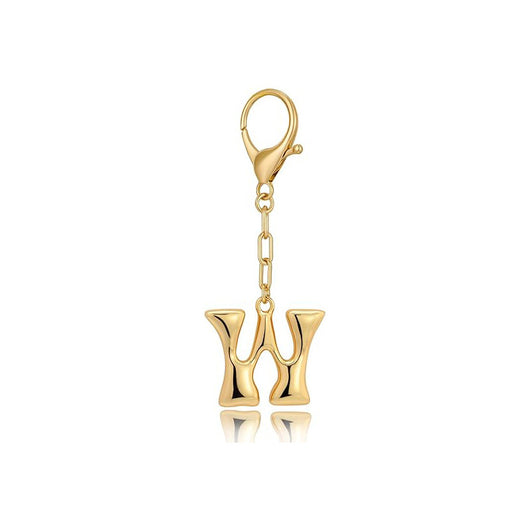 Letter Initial Bag Charm