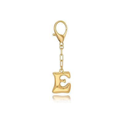 Letter Initial Bag Charm