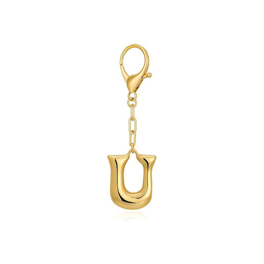 Letter Initial Bag Charm