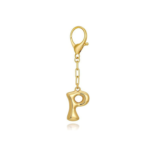 Letter Initial Bag Charm