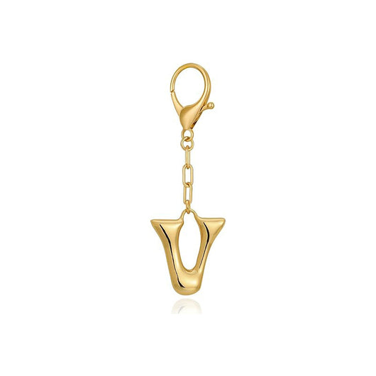 Letter Initial Bag Charm