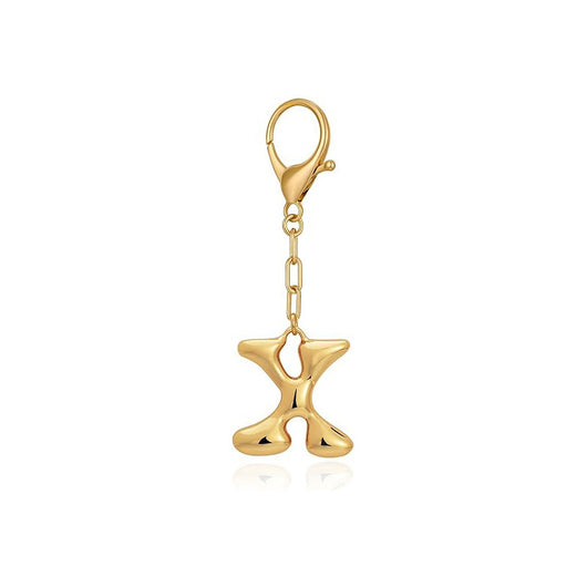 Letter Initial Bag Charm